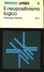 Francesco_Barone_Il neopositivismo logico 01 vol. I