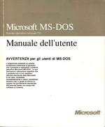 _Microsoft Corporation_Microsoft MS-DOS. Manuale dell'utente
