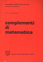 Tristano_Manacorda_Complementi di matematica