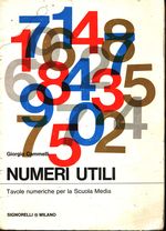 Giorgio_Cammelli_Numeri utili. Tavole numeriche per la Scuola Media