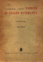 Vittorio E._Bononcini_Esercizi di analisi matematica 01 Volume primo.