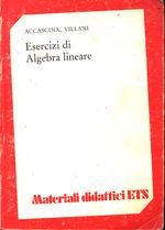 Giuseppe_Accascina_Esercizi di algebra lineare
