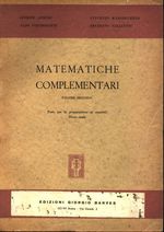 Giorgio_Aprile_Matematiche complementari 02 Volume secondo.