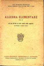 Rosario_Federico_Algebra elementare 02 Volume II