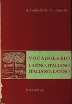 Giuseppe_Campanini_Vocabolario Latino-Italiano Italiano-Latino