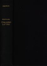 Karl Ernst_Georges_Dizionario della lingua latina 02 Volume secondo: italiano-latino