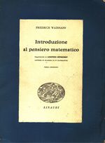 Friedrich_Waismann_Introduzione al pensiero matematico