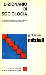 G. Duncan_Mitchell_Dizionario di sociologia