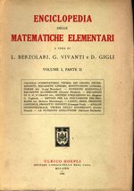 Luigi_Berzolari_Enciclopedia delle matematiche elementari 01 Volume I. 02 Parte II.