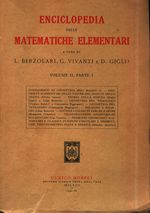 Luigi_Berzolari_Enciclopedia delle matematiche elementari 02 Volume II. 01 Parte I.