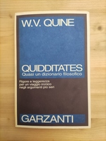 Willard_Van Orman Quine_Quidditates. Quasi un dizionario filosofico