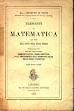 Giuseppe M._Testi_Elementi di matematica ad uso degli alunni delle scuole normali 06 Fascicolo VI Geometria solida - Norme didattiche per l'insegnamento della geometria solida nelle scuole elementari