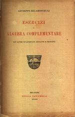 Giuseppe_Belardinelli_Esercizi di algebra complementare